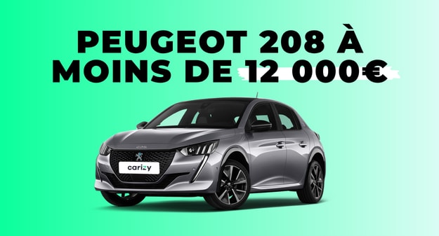 peugeot 208 à moins de 12 000 €