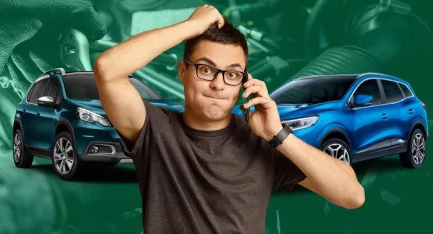 Image montrant une personne au téléphone qui se demande comment effectuer son contrôle technique