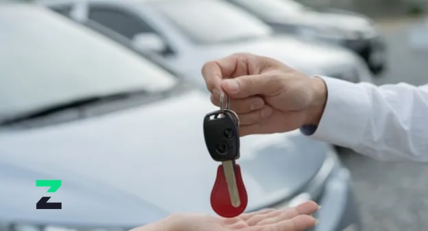 remise de clés de voiture main à main 