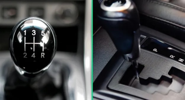 boîte manuelle VS boîte automatique d'une voiture