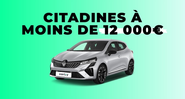 citadines à moins de 12 000 €