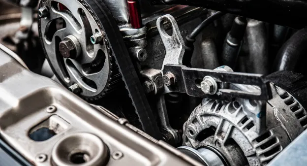 moteur d'une voiture 